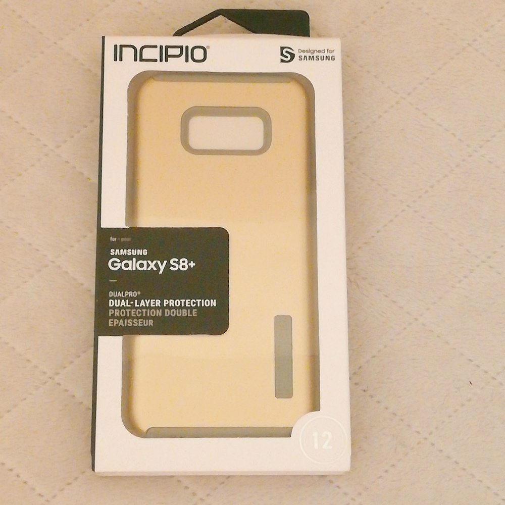 📱 Pretty Gold Samsung S8+ Phone Case
